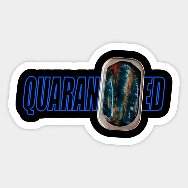 quaranTINed sardines BLUE Sticker by TRIME